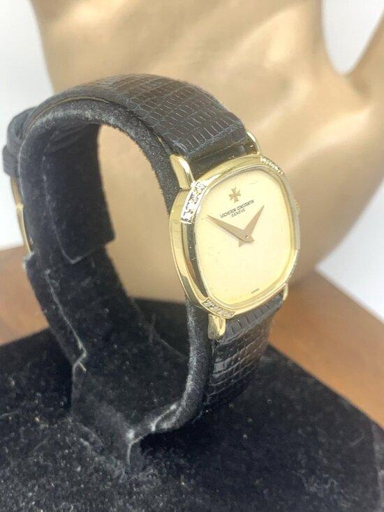 Vacheron Constatin Women\'s Watch 18K Yellow Gold Case Diamond Swiss Manual 1960 main image 13